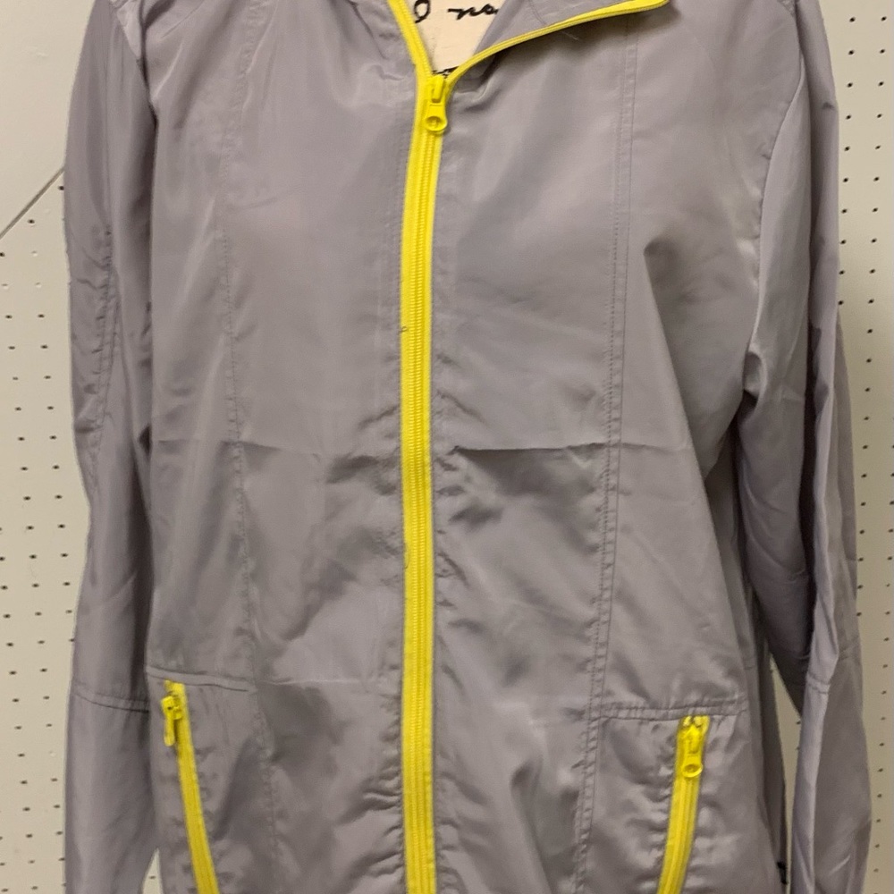 Viscosity Women's Hooded Windbreaker Jacket ~ L